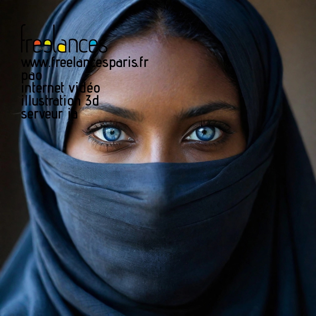 Pao mise en page internet vidéo illustration 3d serveur IA générative AI freelance paris studio de création magazines 73fdull0